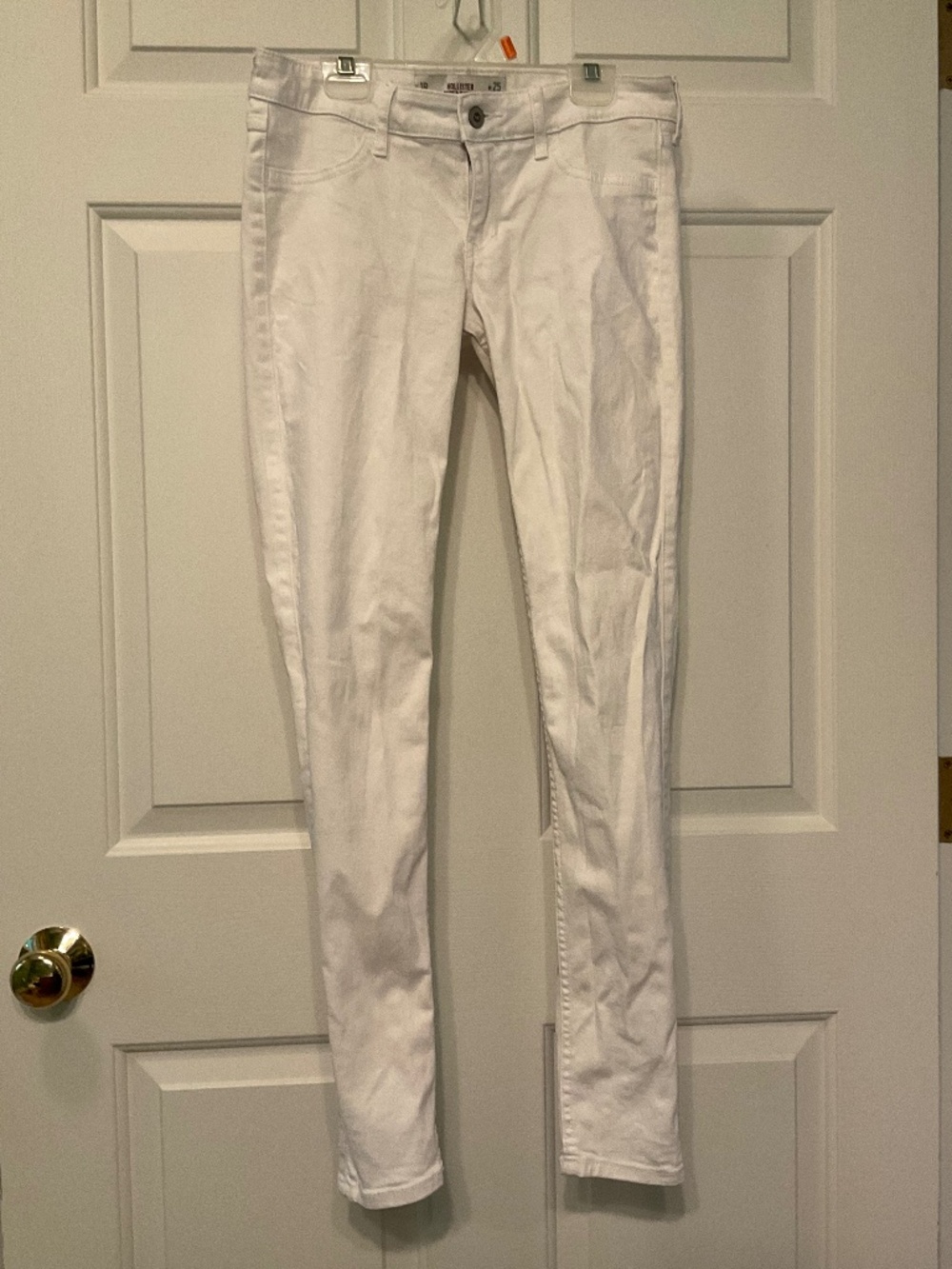 Vintage Hollister Super Skinny white jeans size 1R W25 L31